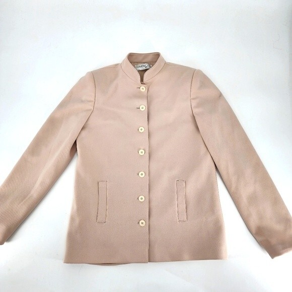 Givenchy Sport Beige Blazer Size 6 - Picture 1 of 8